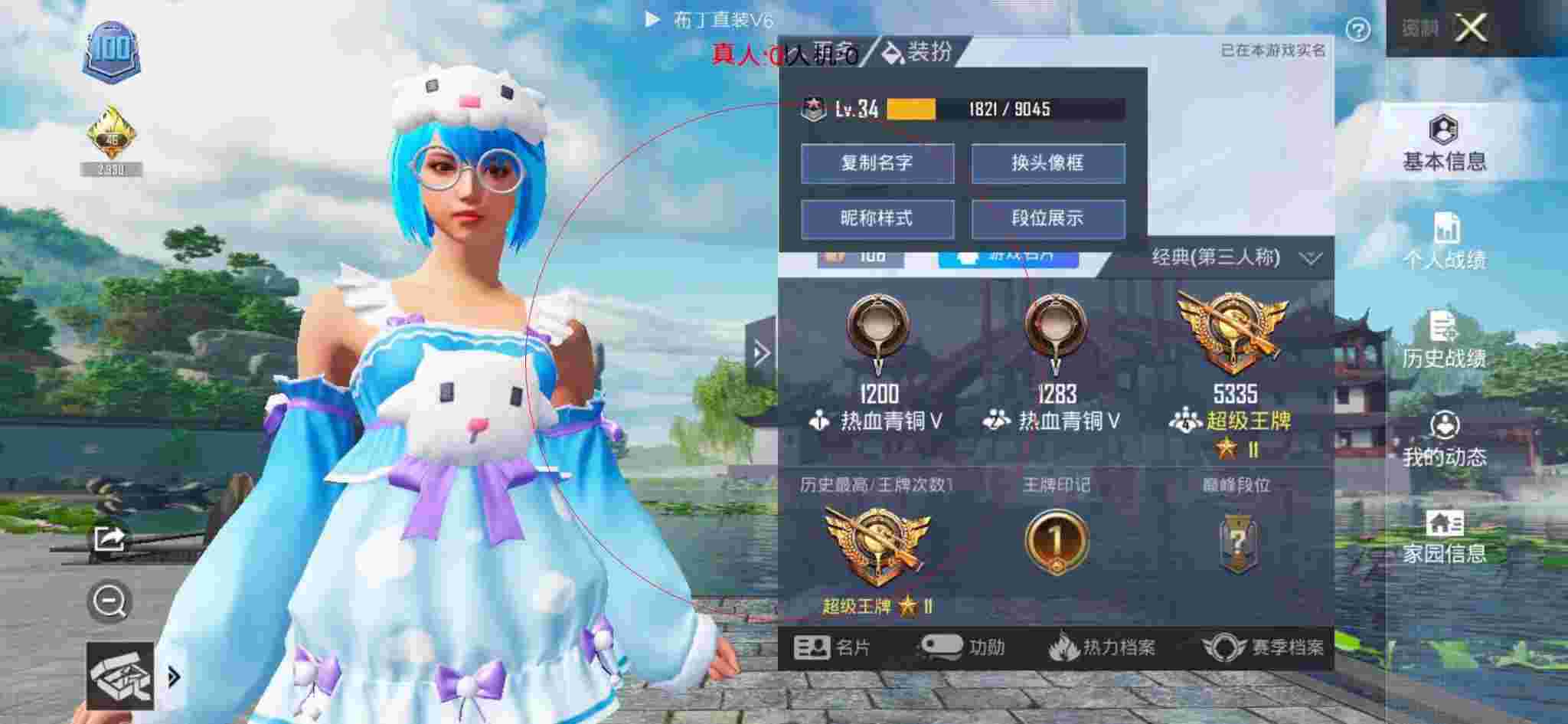 和平精英布丁直装透视 - 蓝一和平精英遇到外挂辅助预览图
